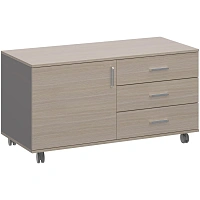 Тумба IN FREGAT сервис с отд под фригобар 129Т020 дуб сканд/базальт79