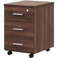 Тумба IN FREGAT Р мобильная с замком 129Т103 орех бакаут79