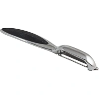 Овощечистка MODERNO с вертикальным лезвием, прорезиненная ручка