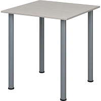 Стол обеденный MET_Комус Мебель МДС 70х70 дуб шамони/серый