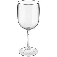 Бокал для вина 400млd=85мм.h=220мм. поликарб.,прозрачн. Классик  (77164)