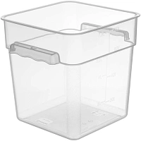 Контейнер для продуктов квадр.7,6л.22х22х23см.прозрач,76702