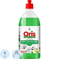 Средство для мытья посуды Grass/ORIS Зел яблоко 1000мл