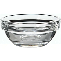 Соусник круглый, 60 мм, КОМПЛЕКТ 6 штук, стекло, PASABAHCE "ШЕФС", фирменная подарочная упаковка, 53713