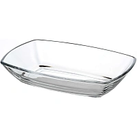 Блюдо, 120х180 мм, КОМПЛЕКТ 2 штуки, стекло, PASABAHCE "ТОКИО", фирменная подарочная упаковка, 54942