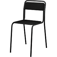 Стул UD_СМ7/7-02 Юнит каркас черный, ткань Т-11 черная