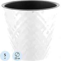 Горшок д/цветов Manhattan D230мм,5л белоснежный жасмин IG670410048