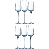 Бокал -флюте 210 мл. d=60 мм. h=240 мм. хр.стекло Сублим 54971 (6шт/уп)