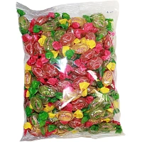 Леденцы с фруктовой начинкой ассорти с соком, 1кг РВК756