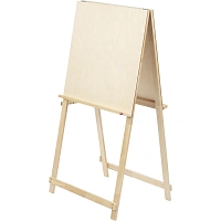 Мольберт напольный Хлопушка Комус Арт, 60х120см, двусторонний, фанера