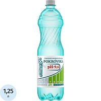 Вода минеральная Pokrovska столовая негазированная 1.25 л