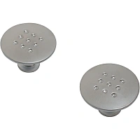 Ручка УЗК_кнопка меб.StahlBuro A507 (16657) SC матовый хром 2шт/уп