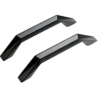 Ручка УЗК_скоба меб.StahlBuro A109-96 (16619) BL матовый черный 2шт/уп