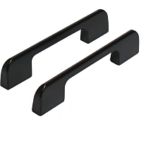 Ручка УЗК_скоба меб.StahlBuro A300-96 (16661) BL матовый черный 2шт/уп