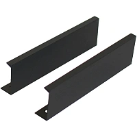 Ручка УЗК_профиль меб.StahlBuro A306-128(16674) BL матовый черный 2шт/уп