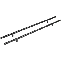 Ручка УЗК_скоба меб.StahlBuro A8925-320 (16646) BL матовый черный 2шт/уп