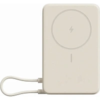 Внешний аккумулятор Xiaomi BHR08PBGL Magnetic 10000 Built-in Stand Beige