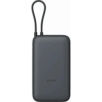 Внешний аккумулятор с встр.каб. Xiaomi BHR9740GL 20000mAh GL Dark Gray