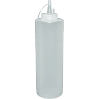 Емкость для соуса  375мл. d=57мм. h=218мм.с крыш.прозр.MGprof,24шт/уп,32097