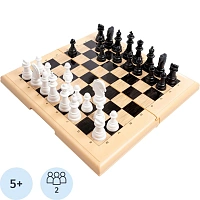 Настольная игра Шашки-Шахматы-Нарды (бол, беж),   03893
