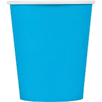 Стакан одноразовый бум 1-сл. d-80мм 250мл бирюзовый 50шт/уп
