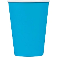 Стакан одноразовый бум 1-сл. d-90мм 300мл бирюзовый 50шт/уп