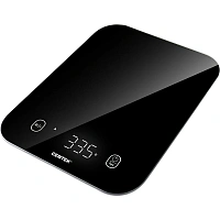 Весы кухонные Centek CT-2480 LED BLACK,150х15х205мм,max 5кг,шаг 1г