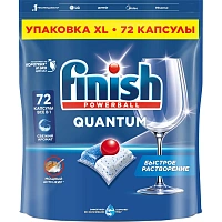 Таблетки для ПММ Finish Quantum 72шт/уп