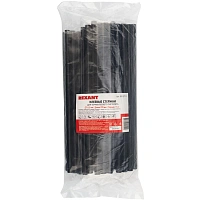 Стержни клеевые O11мм,270мм,черные,1кг(0,5кг + 0,5кг),пакет REXANT 091271-1