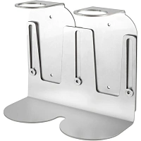 Держатель для флакона 300мл раздвижной двойной нерж