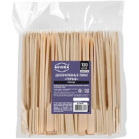 Пика для канапе ГОЛЬФ 15cм, 100 шт/уп (491-070)