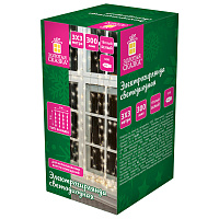 Электрогирлянда-занавес комнатная "Штора" 3х3 м, 300 LED, тёплый белый, USB, ЗОЛОТАЯ СКАЗКА, 592556