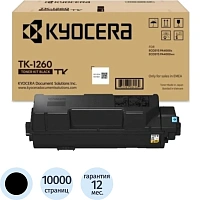 Тонер-картридж KYOCERA (TK-1260) для ECOSYS PA4000x/PA4000wx, ресурс 10000 стр., оригинальный, 1T0C150NL0