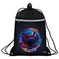 Мешок для обуви 1 отделение Berlingo "Cyber Football", 360*460мм, вентиляционная сеточка , светоотражающая лента, карман на молнии360*460 фото Мешок для обуви 1 отделение Berlingo "Cyber Football", 360*460мм, вентиляционная сеточка , светоотражающая лента, карман на молнии360*460