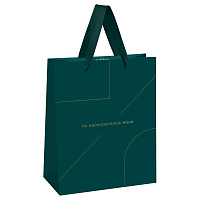 Пакет подарочный 33*42*12см MESHU "Monocolor. Emerald", отд. фольгой, матовая ламинация фото Пакет подарочный 33*42*12см MESHU "Monocolor. Emerald", отд. фольгой, матовая ламинация
