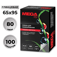 Пленка-пакет для ламинирования ProMega office А8 80 мкм глянцевая (100 штук в упаковке) фото Пленка-пакет для ламинирования ProMega office А8 80 мкм глянцевая (100 штук в упаковке)