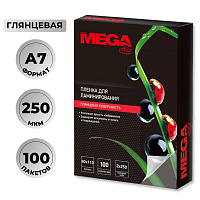 Пленка-пакет для ламинирования ProMega office А7 80x110 мм 250 мкм глянцевая (100 штук в упаковке) фото Пленка-пакет для ламинирования ProMega office А7 80x110 мм 250 мкм глянцевая (100 штук в упаковке)