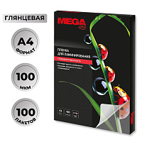 Пленка-пакет для ламинирования ProMega office 216x303 мм (А4) 100 мкм глянцевая (100 штук в упаковке) фото Пленка-пакет для ламинирования ProMega office 216x303 мм (А4) 100 мкм глянцевая (100 штук в упаковке)