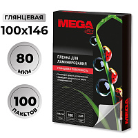 Пленка-пакет для ламинирования ProMega office А6 80 мкм глянцевая (100 штук в упаковке) фото Пленка-пакет для ламинирования ProMega office А6 80 мкм глянцевая (100 штук в упаковке)