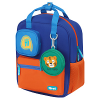 Рюкзак Forst F-Kids "Hi, Tiger!" 30,5*25,5*12,5см, 1 отделение, 5 карманов, эргономичная спинка фото Рюкзак Forst F-Kids "Hi, Tiger!" 30,5*25,5*12,5см, 1 отделение, 5 карманов, эргономичная спинка