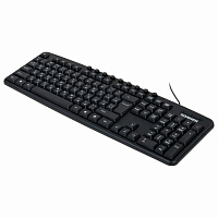 Клавиатура проводная SONNEN KB-8137, USB, 104 клавиши + 9 дополнительных, мультимедийная, черная, 512652 фото Клавиатура проводная SONNEN KB-8137, USB, 104 клавиши + 9 дополнительных, мультимедийная, черная, 512652
