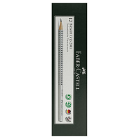 Карандаш чернографитный HB Faber-Castell Grip 2001 заточенный трехгранный фото Карандаш чернографитный HB Faber-Castell Grip 2001 заточенный трехгранный