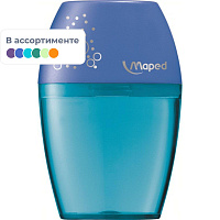 Точилка для карандашей Maped Shaker с контейнером пластиковая(534753) фото Точилка для карандашей Maped Shaker с контейнером пластиковая(534753)