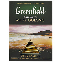 Чай улун Greenfield Milky Oolong 20 пакетиков фото Чай улун Greenfield Milky Oolong 20 пакетиков