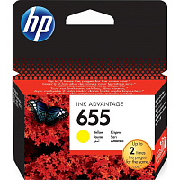 Картридж струйный HP 655 CZ112AE желтый оригинальный фото Картридж струйный HP 655 CZ112AE желтый оригинальный