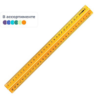 Линейка Attache 30 см пластиковая в ассортименте прозрачная фото Линейка Attache 30 см пластиковая в ассортименте прозрачная