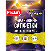 Пад ручной Paclan Power абразивный жесткий 15x12.5 см разноцветный (3 штуки в упаковке) фото Пад ручной Paclan Power абразивный жесткий 15x12.5 см разноцветный (3 штуки в упаковке)