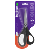 Ножницы Berlingo "Easycut 200" 16см, эргономичные ручки, европодвес фото Ножницы Berlingo "Easycut 200" 16см, эргономичные ручки, европодвес