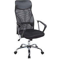 Кресло для руководителя Easy Chair 506 TPU черное (искусственная кожа/сетка/ткань, металл) фото Кресло для руководителя Easy Chair 506 TPU черное (искусственная кожа/сетка/ткань, металл)