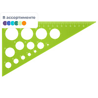 Треугольник Стамм Neon Cristal 19 см 90/60/30 градусов пластиковый в ассортименте прозрачный фото Треугольник Стамм Neon Cristal 19 см 90/60/30 градусов пластиковый в ассортименте прозрачный